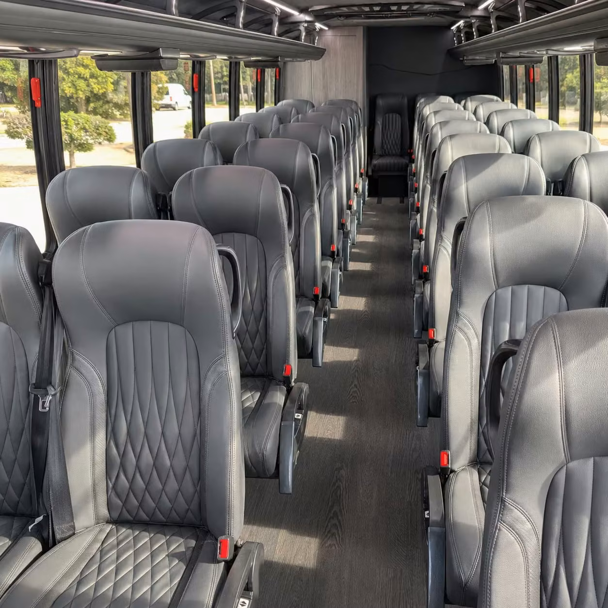 35 passenger minibus inside