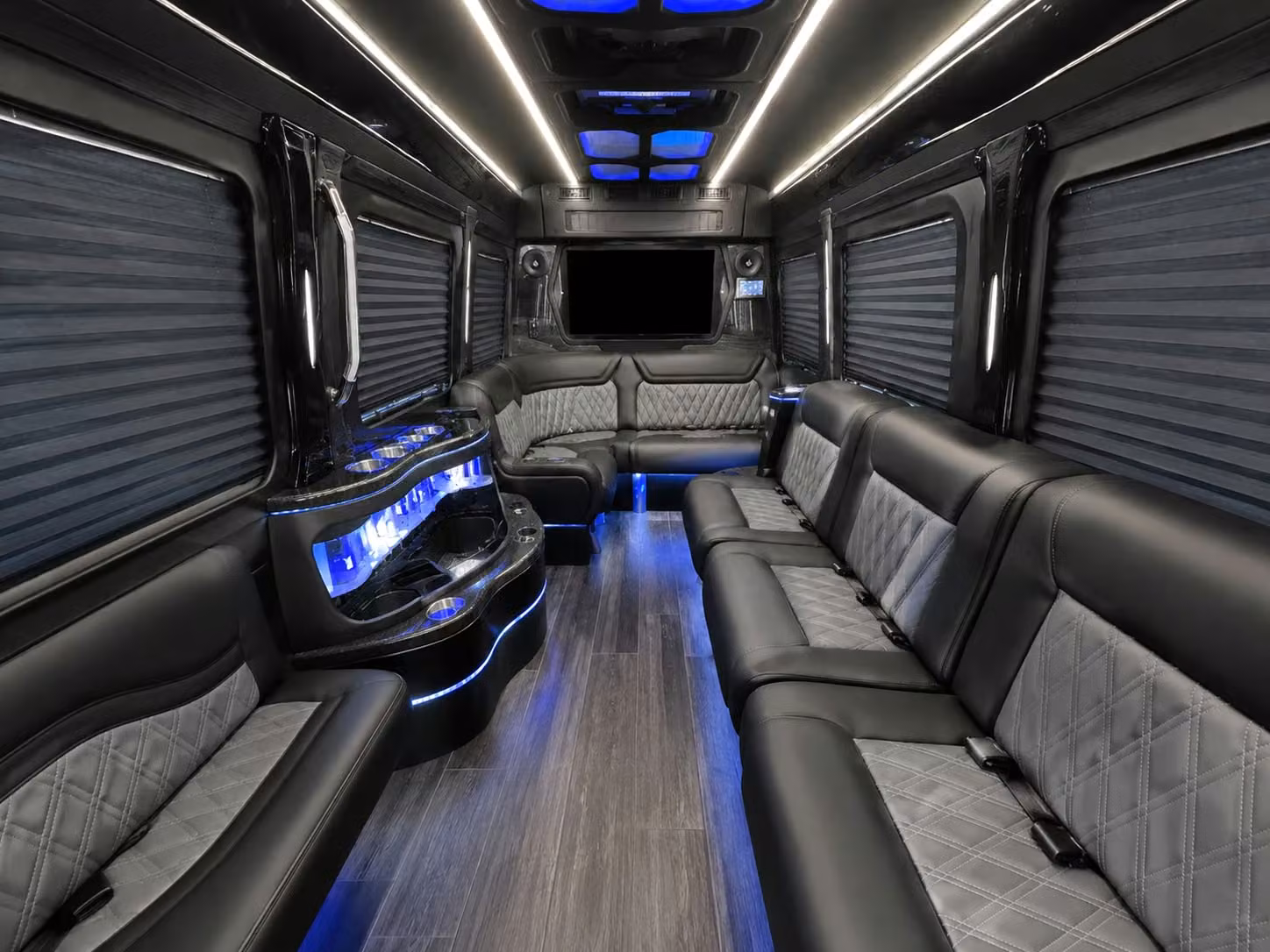 corporate long distance transportation from denton for teams of every size
