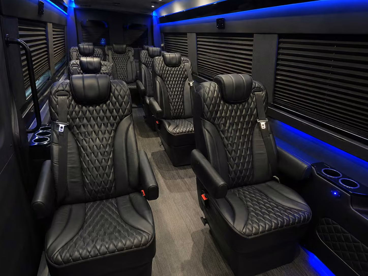 denton sprinter van rental with driver