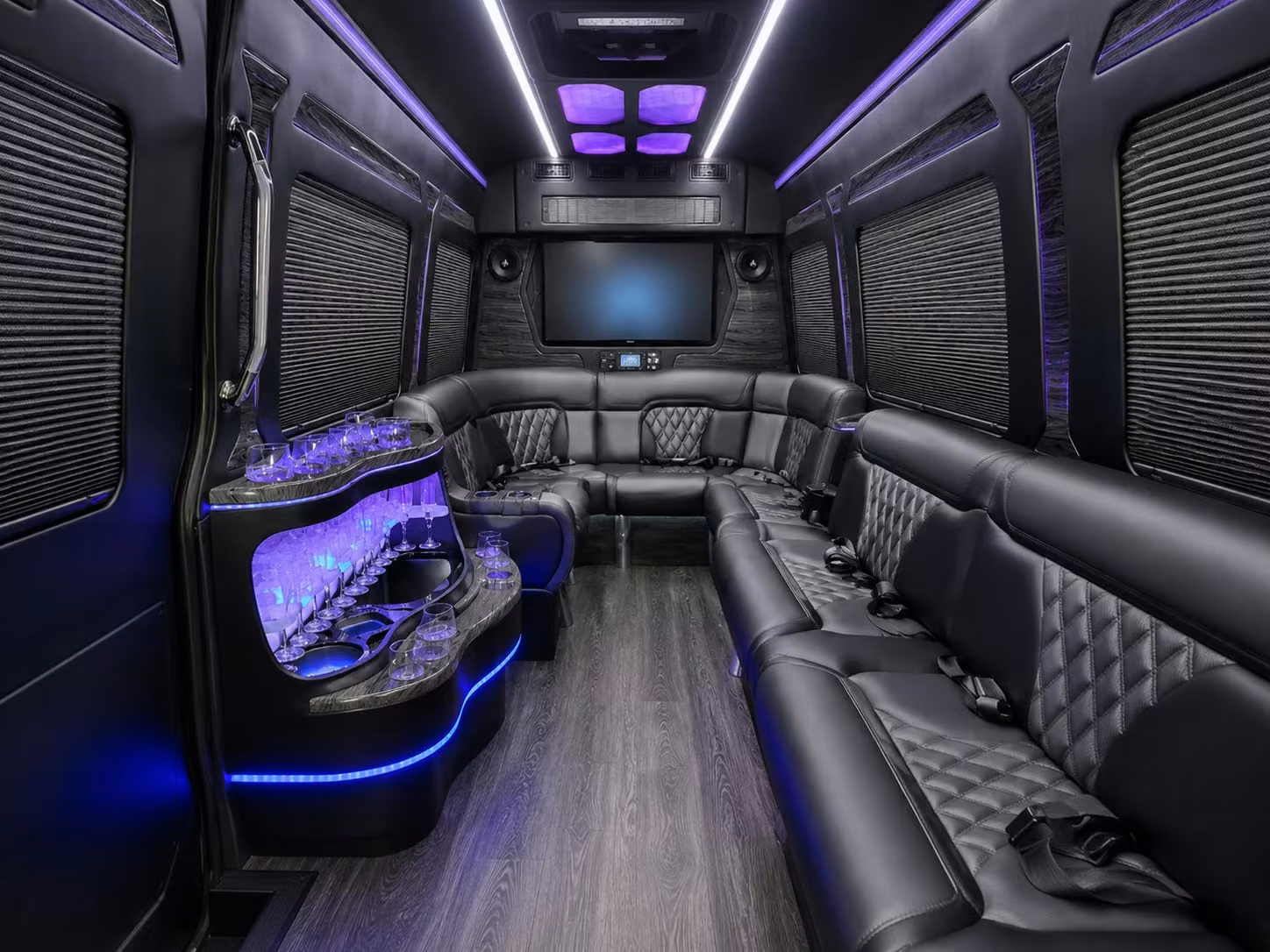 dod compliant group transportation for government contractors in denton