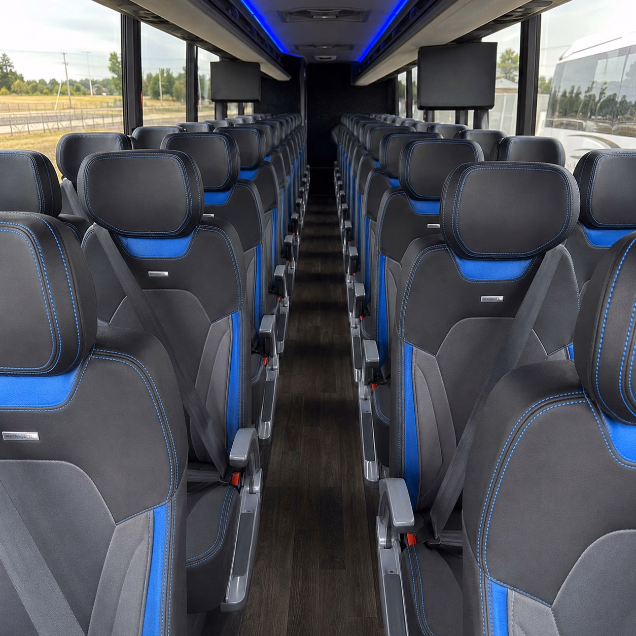 how bus type and size change charter bus prices in denton texas