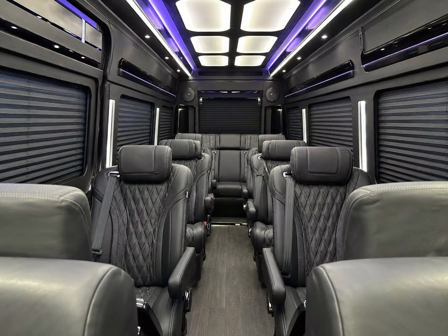 sprinter van with driver interior